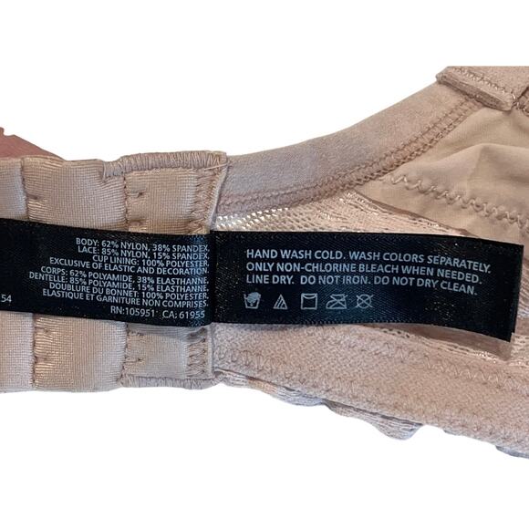 Natori Bliss Perfection Contoured Wired T-Shirt Bra Style 721154 Women Size 32G - Picture 6 of 6